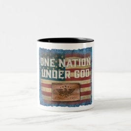 Caneca De Café Em Dois Tons One Nation - Coffee Mug