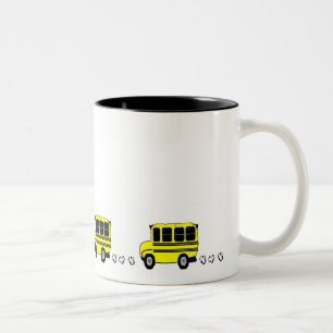 Caneca De Café Em Dois Tons Ônibus