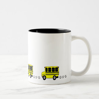 Caneca De Café Em Dois Tons Ônibus