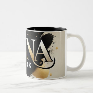 Caneca De Café Em Dois Tons Onna & Tinta Mug