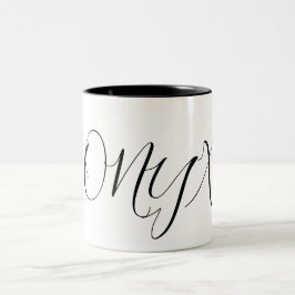 CANECA DE CAFÉ EM DOIS TONS ONYX