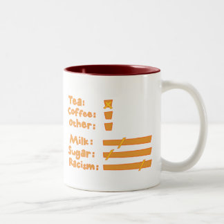 Caneca De Café Em Dois Tons Opções, opções, opções