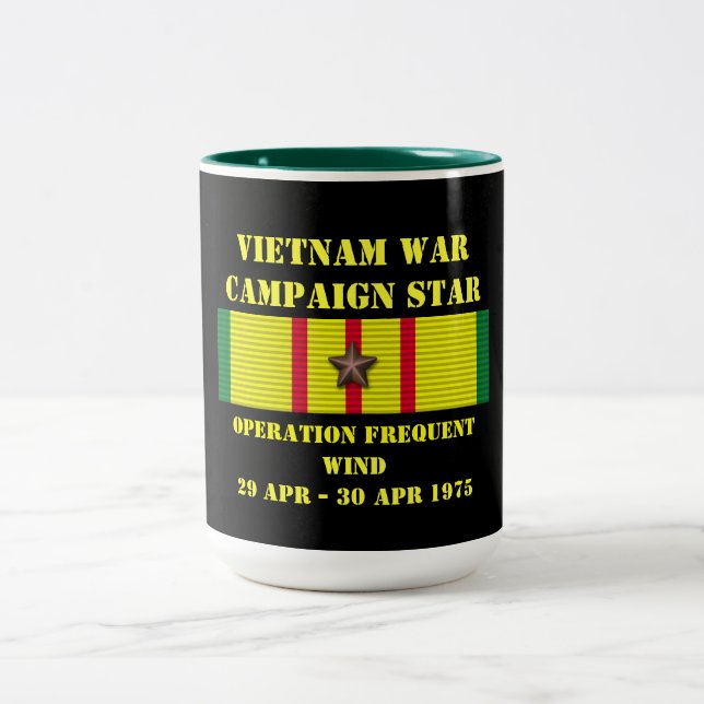 Caneca De Café Em Dois Tons Operação Vento/Campanha Frequente (Centro)