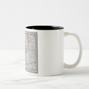 Caneca De Café Em Dois Tons Ophiuchus ou Serpentarius, 'de um atlas celestial