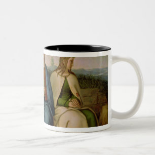 Caneca De Café Em Dois Tons Opinião, esperança e amor, 1819