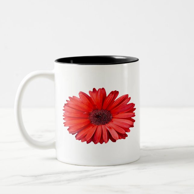 Caneca De Café Em Dois Tons Orange Daisy Mug (Esquerda)