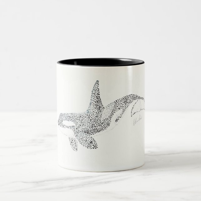 Caneca De Café Em Dois Tons Orca (Centro)