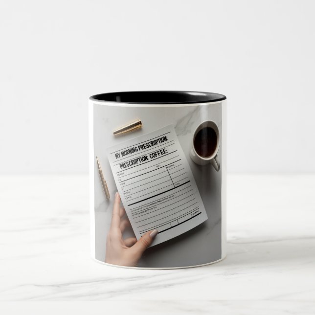 Caneca De Café Em Dois Tons Ordens Médicas: Café Diário (Centro)