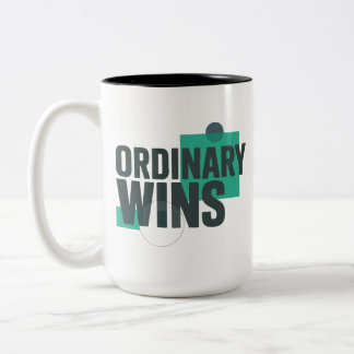 Caneca De Café Em Dois Tons Ordinary, and proud of it! Statement graphic about