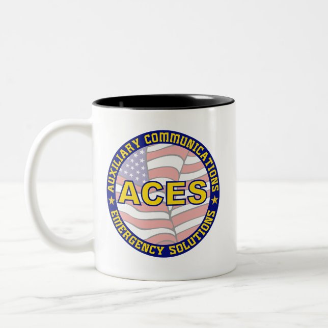 Caneca De Café Em Dois Tons Oregon ACES Coffee Mug (Esquerda)
