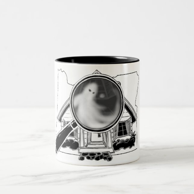 Caneca De Café Em Dois Tons Oregon Ghosties (Centro)