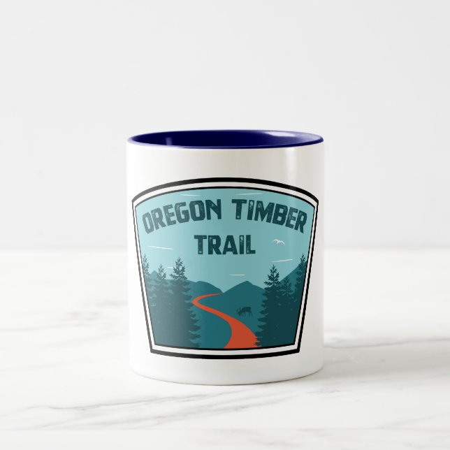 Caneca De Café Em Dois Tons Oregon Timber Trail (Centro)
