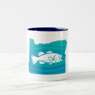 Caneca De Café Em Dois Tons Oregon Wave Fisheries
