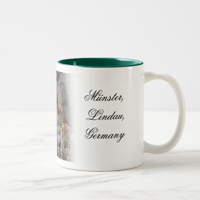 Caneca De Café Em Dois Tons Órgão em Lindau, Alemanha (Direita)