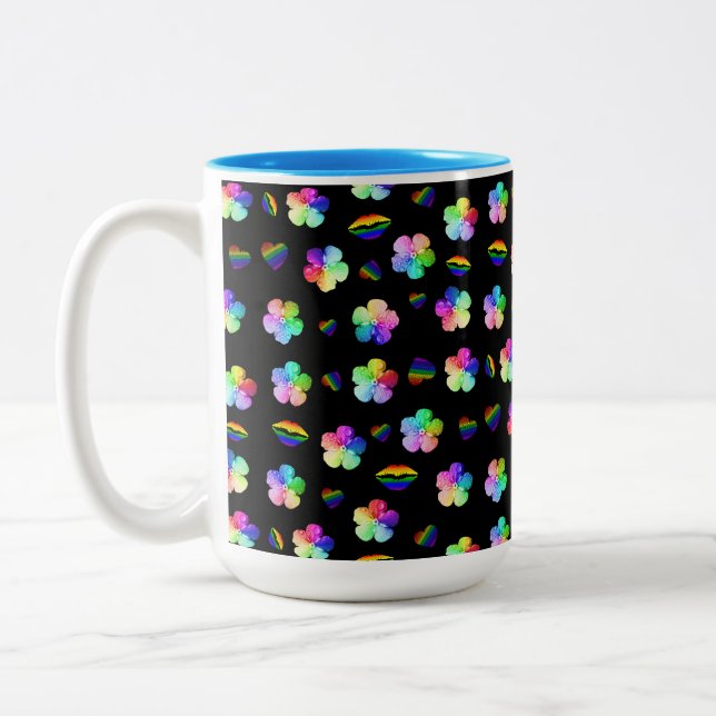 Caneca De Café Em Dois Tons Orgulho (Esquerda)
