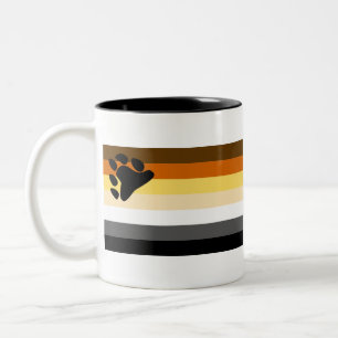 Caneca De Café Em Dois Tons Orgulho de Urso