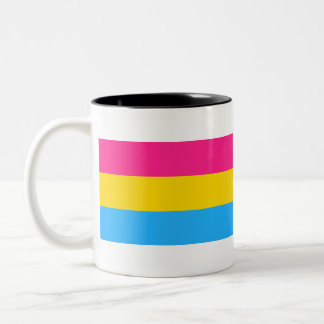 Caneca De Café Em Dois Tons Orgulho Pansexual