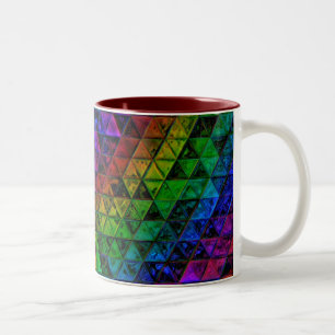 Caneca De Café Em Dois Tons Orgulho Vidro
