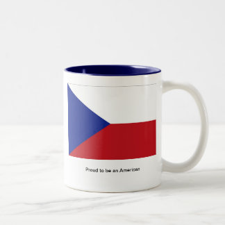Caneca De Café Em Dois Tons Orgulhoso ser um americano