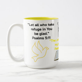 Caneca De Café Em Dois Tons orientado à Escritura