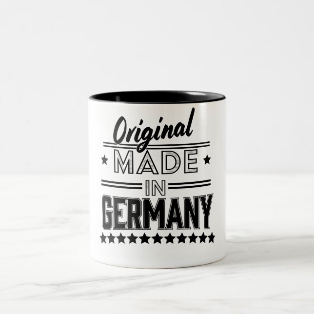 Caneca De Café Em Dois Tons Original feito na Alemanha (Centro)