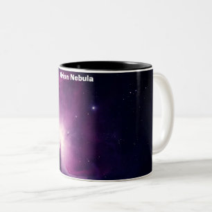 Caneca De Café Em Dois Tons Orion Nebula