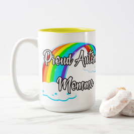 Caneca De Café Em Dois Tons Ororgulhoso Autism Mama