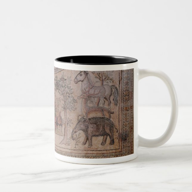 Caneca De Café Em Dois Tons Orpheus que encanta os animais (Direita)