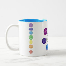 Caneca De Café Em Dois Tons Os 7 Chakras