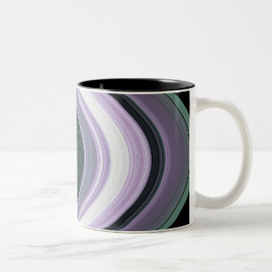 Caneca De Café Em Dois Tons Os anéis de Saturn