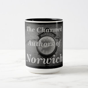 Caneca De Café Em Dois Tons Os autores encantados de Norwich