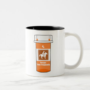 Caneca De Café Em Dois Tons Os Cavalos São A Minha Droga