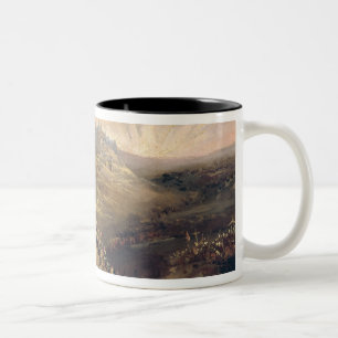 Caneca De Café Em Dois Tons Os cruzados antes de Jerusalem