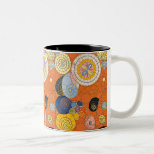 Caneca De Café Em Dois Tons Os Dez Maiores, No.4, Pontos, Após Hilma af Klint