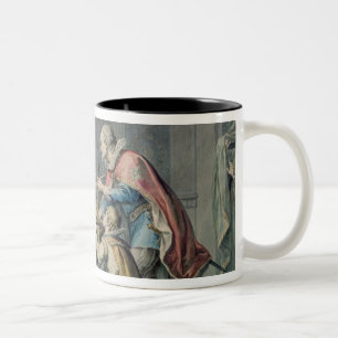 Caneca De Café Em Dois Tons Os duques de Northumberland e de Suffolk