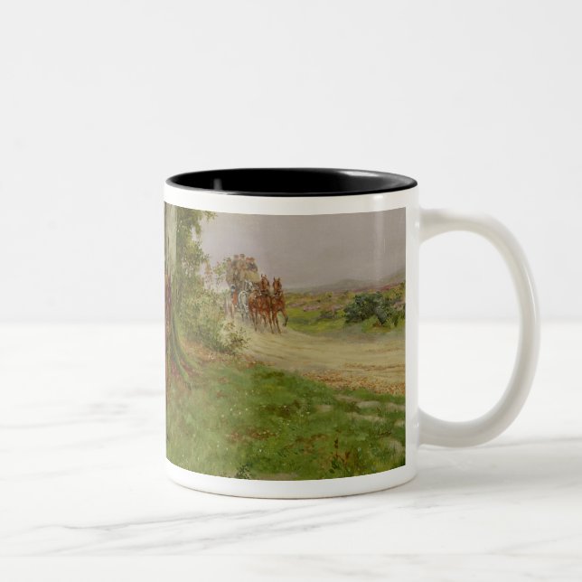 Caneca De Café Em Dois Tons Os Highwaymen (Direita)