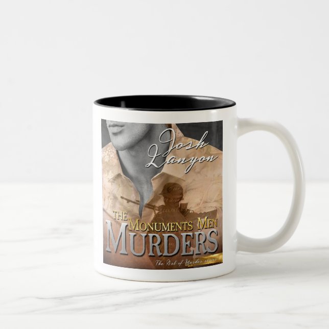 Caneca De Café Em Dois Tons Os homens dos monumentos assassinam o COBRIR AUDIO (Direita)