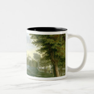 Caneca De Café Em Dois Tons Os jardins na casa de Chiswick (veja igualmente o