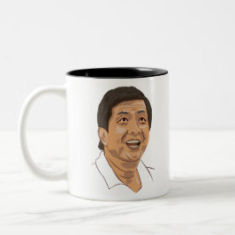 Caneca De Café Em Dois Tons os maiores jogadores de badminton de todos os temp
