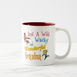 Caneca De Café Em Dois Tons Os melhores presentes da avó