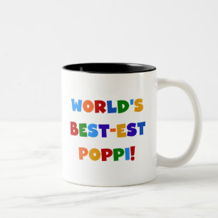 Caneca De Café Em Dois Tons Os melhores presentes de cores brilhantes do Papa