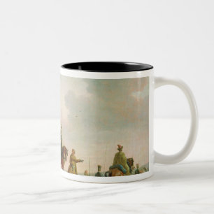 Caneca De Café Em Dois Tons Os partidários em 1812, 1820