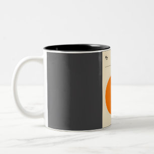 Caneca De Café Em Dois Tons Os planetas mínimos do sistema solar e o Viagem Su