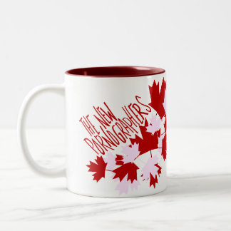 Caneca De Café Em Dois Tons Os pornógrafos novos oh Canadá!