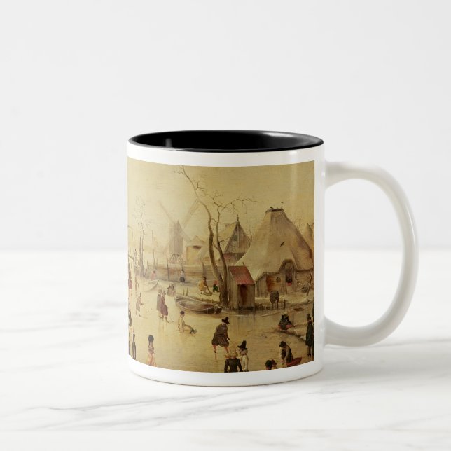 Caneca De Café Em Dois Tons Os prazeres do inverno (Direita)