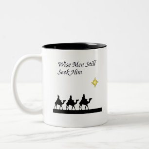 Caneca De Café Em Dois Tons Os Sábios Ainda O Procuram