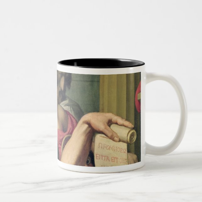 Caneca De Café Em Dois Tons Os Tragedians gregos (Direita)