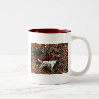 Caneca De Café Em Dois Tons Os Três Setters De Mug Cerâmico De Duas Toneladas
