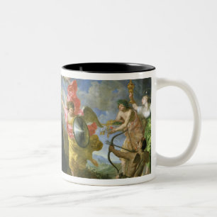 Caneca De Café Em Dois Tons Os votos do santo Aloysius de Gonzaga