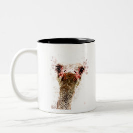 Caneca De Café Em Dois Tons Ostrich